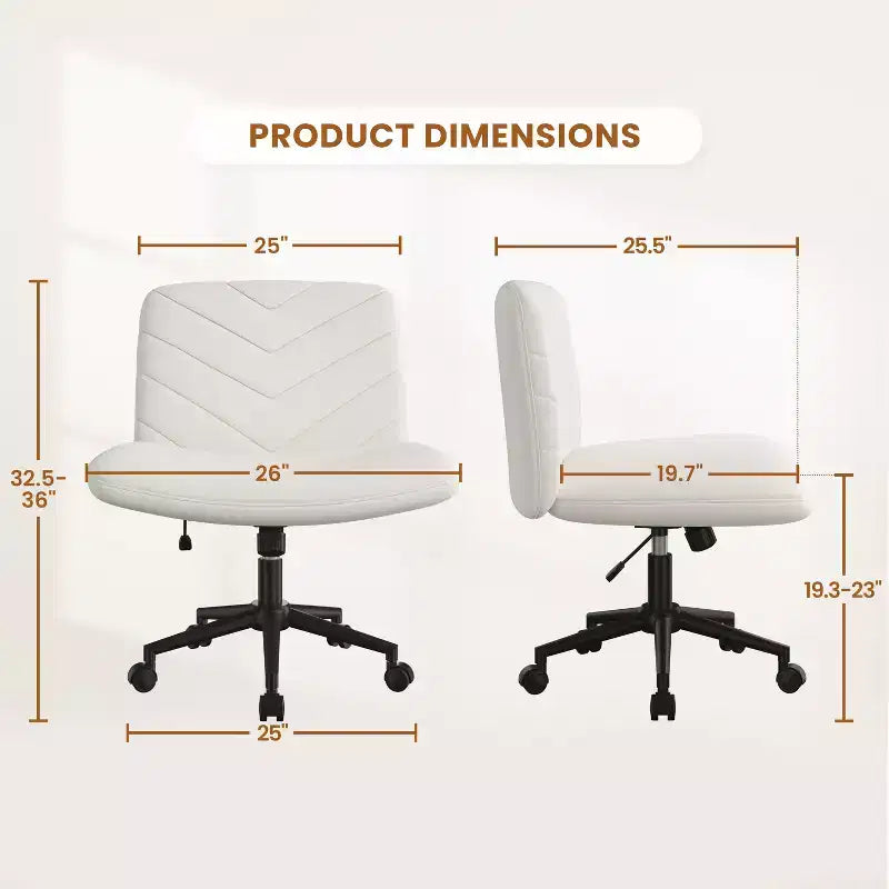 Fauteuil de bureau pivotant en tissu, chaise de bureau pour la maison