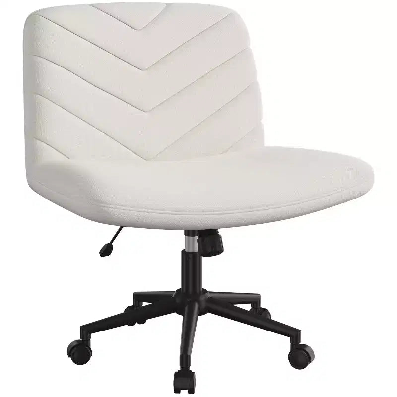 Fauteuil de bureau pivotant en tissu, chaise de bureau pour la maison