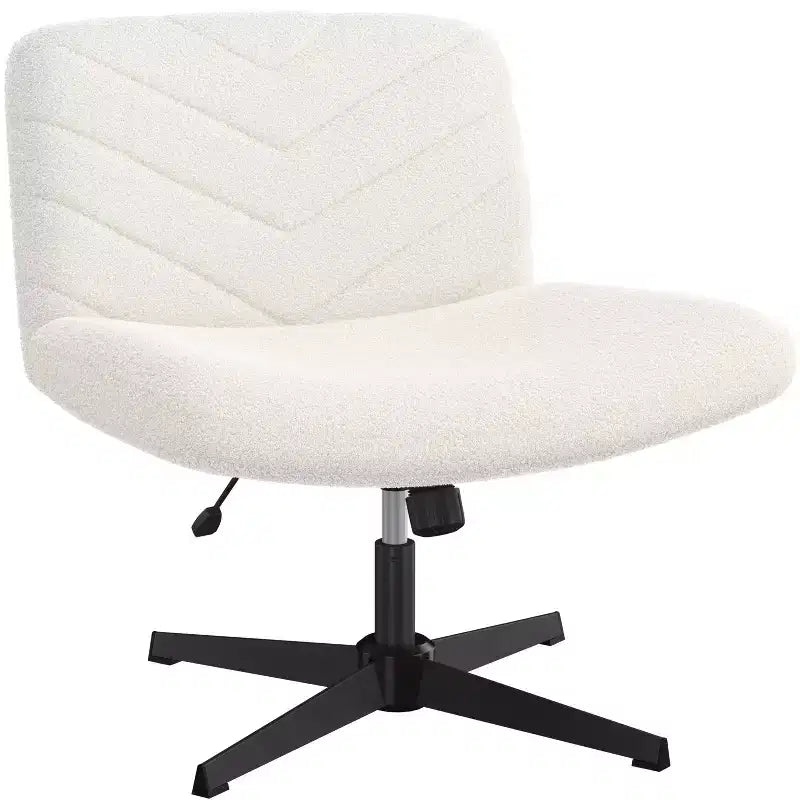 Fauteuil de bureau pivotant en tissu, chaise de bureau pour la maison