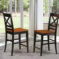 HomeStock Counter Bar Stool-Pub Height Wooden Chairs