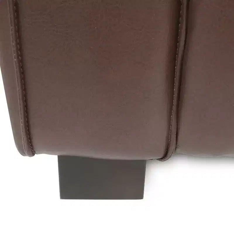 Fauteuil club contemporain en similicuir