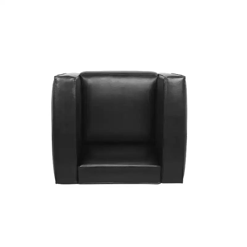 Fauteuil club contemporain en similicuir