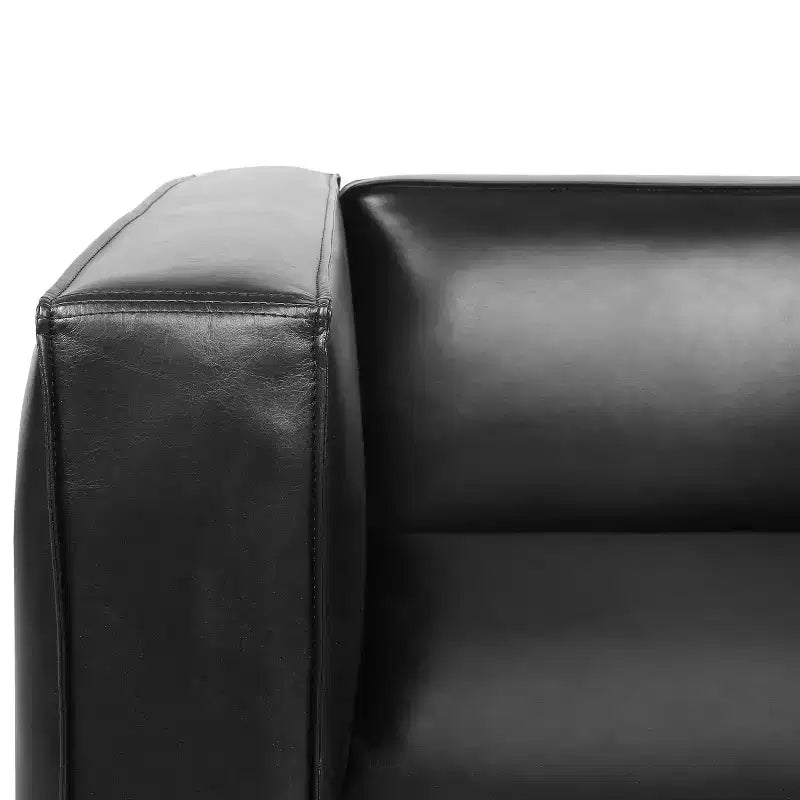 Fauteuil club contemporain en similicuir