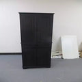Meuble de rangement autoportant de 183 cm avec 4 portes, tiroirs et 4 étagères