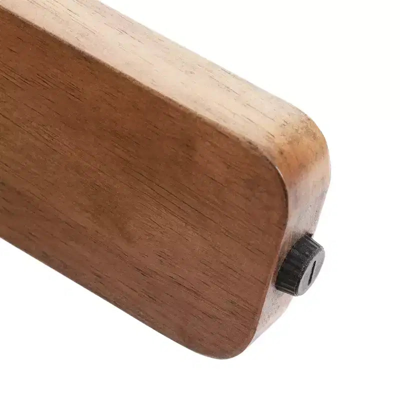 Table basse ovale en bois, 38"x24"x18", Naturelle