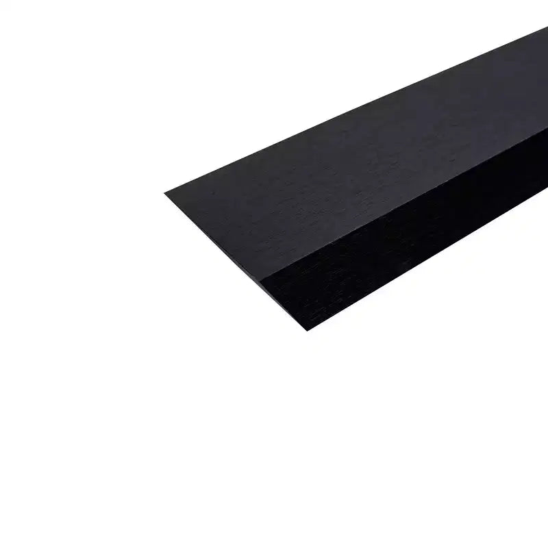 Étagère murale flottante noire de 45,9 cm, avec supports invisibles, en bois, pour salle de bain, chambre, cuisine